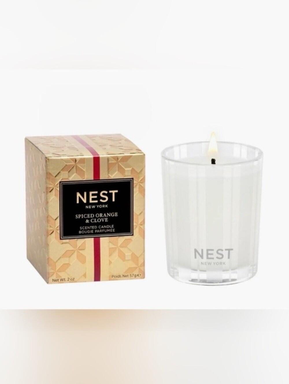 NEST New York Spiced Orange & Clove Candle - 2oz /57 G NIB